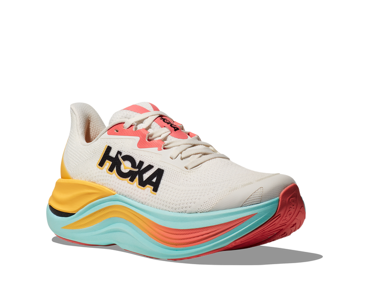 HOKA Women's Skyward X - BLANC DE BLANC / SWIM DAY