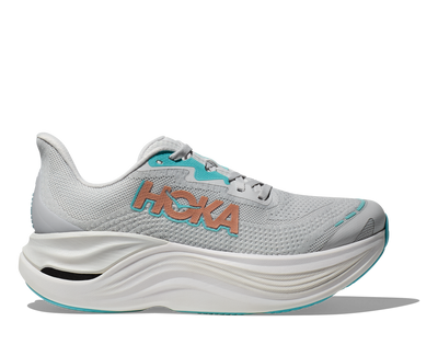 HOKA Skyward X para mujer - GRIS CÓSMICO / ORO ROSA