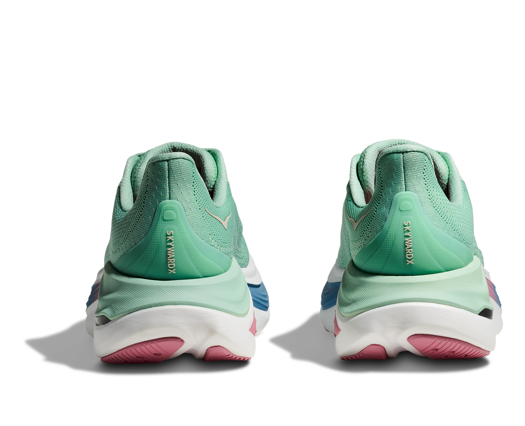 HOKA Women's Skyward X - JADEITE / DRIED ROSE