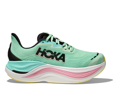 HOKA Women's Skyward X - MINT FLUORITE / BLUE SPARK