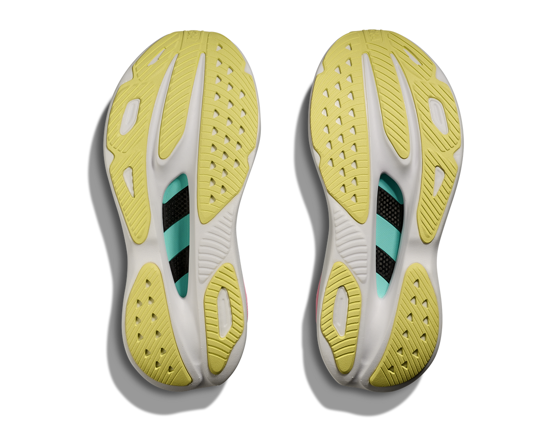 HOKA Women's Skyward X - MINT FLUORITE / BLUE SPARK