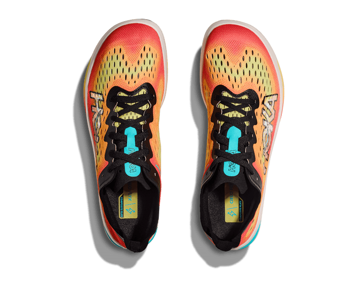 HOKA Unisex Cielo Flyx - BLACK / YUZU