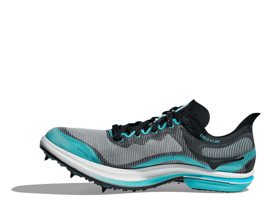 HOKA Unisex Cielo X 3 MD - BLACK / CIELO BLUE
