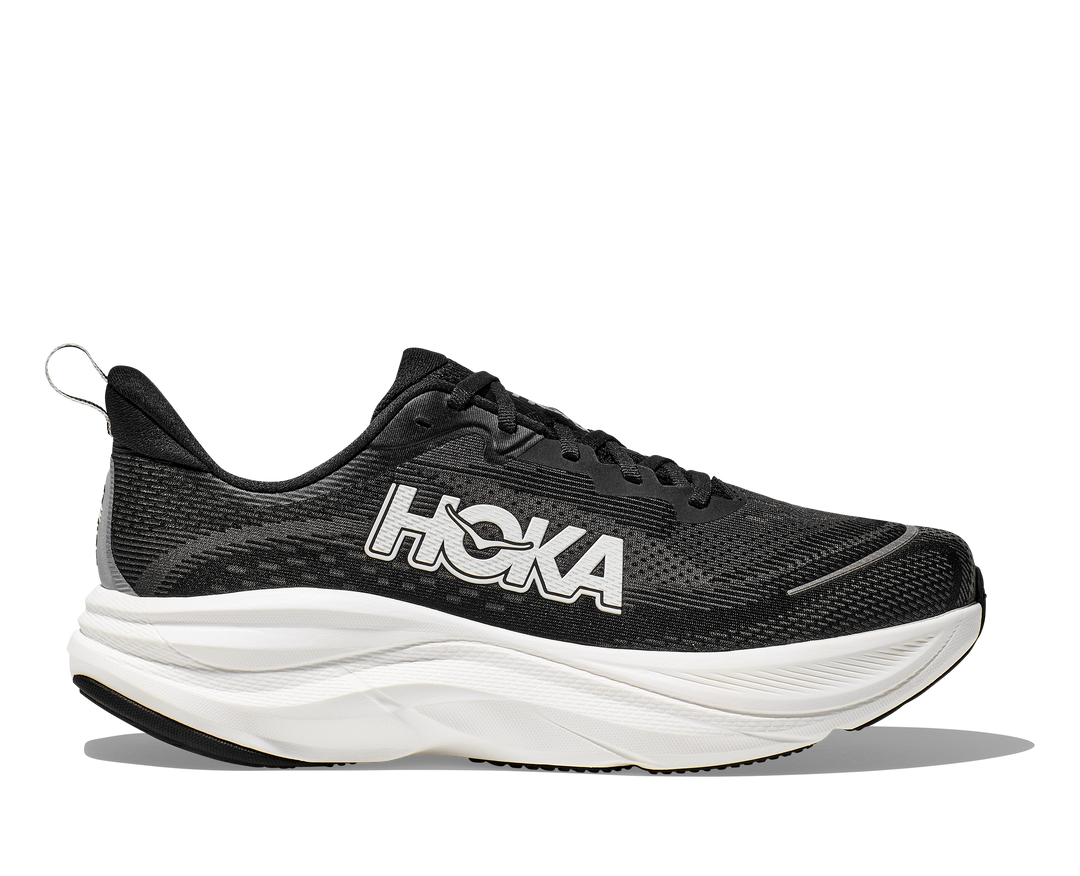 HOKA Men's Skyflow - BLACK / WHITE