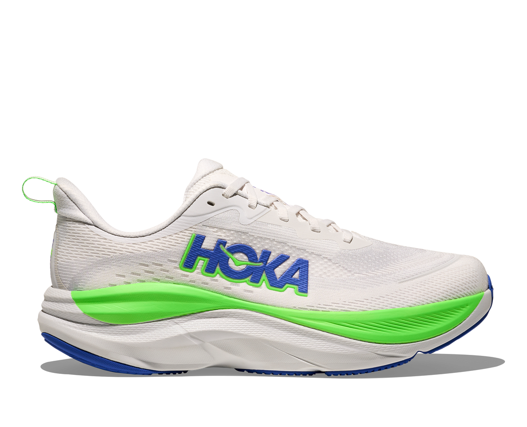 HOKA Skyflow para hombre - GRIS CÓSMICO / VERDE NEÓN