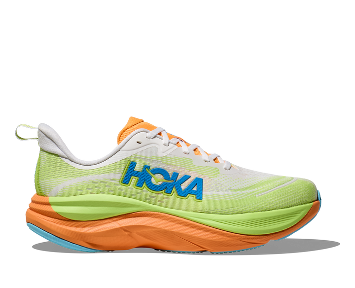 HOKA Men's Skyflow - FROST / SOLAR FLARE