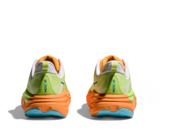 HOKA Men's Skyflow - FROST / SOLAR FLARE