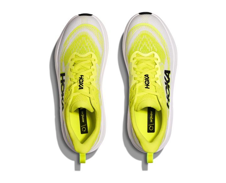 HOKA Men's Skyflow - NEON HOKA CITRUS / NEON WHITE