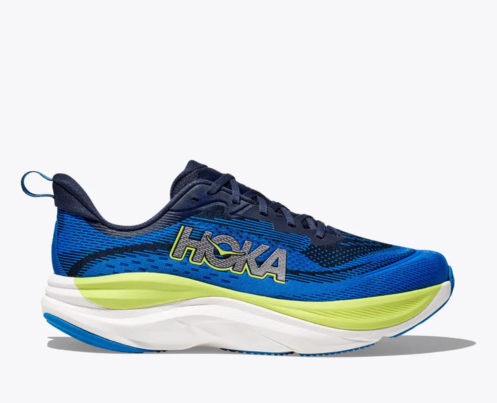 Hoka Skyflow para hombre: azul marino universitario/cobalto eléctrico (1155111-VVY)