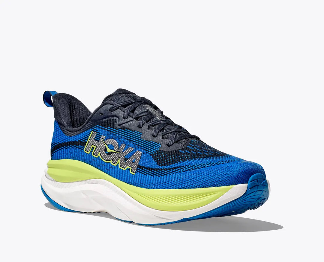 Hoka Skyflow para hombre: azul marino universitario/cobalto eléctrico (1155111-VVY)