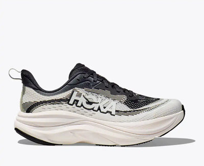 HOKA Women's Skyflow - BLACK / WHITE (Wide)