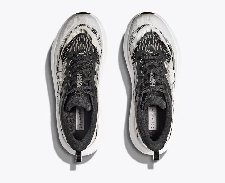 HOKA Women's Skyflow - BLACK / WHITE (Wide)