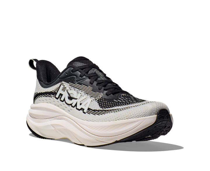 HOKA Women's Skyflow - BLACK / WHITE