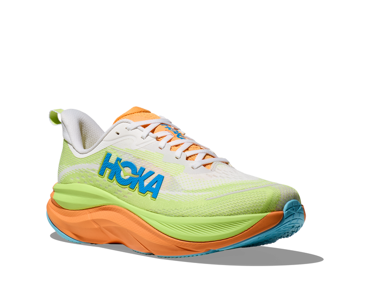 HOKA Women's Skyflow - FROST / SOLAR FLARE
