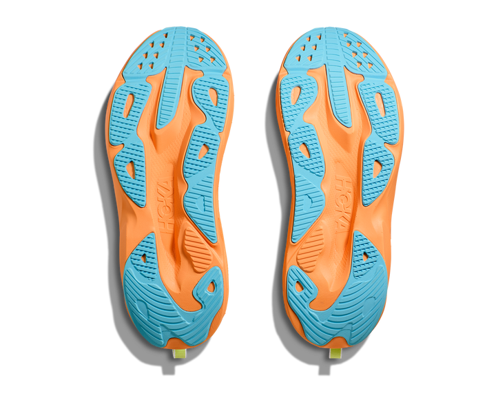 HOKA Women's Skyflow - FROST / SOLAR FLARE