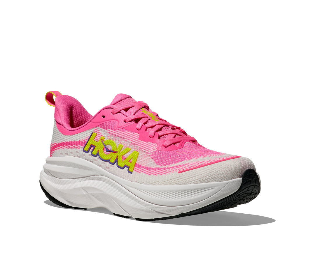 HOKA Women's Skyflow - NEON ROSE / NEON HOKA CITRUS