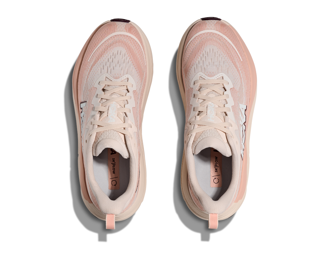 HOKA Women's Skyflow - ROSE CREAM / ROSE LATTE
