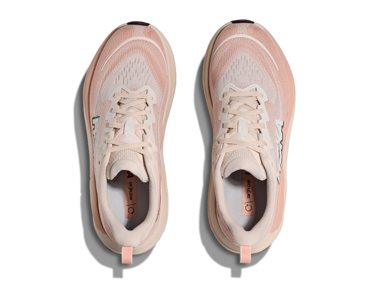 HOKA Women's Skyflow - ROSE CREAM / ROSE LATTE
