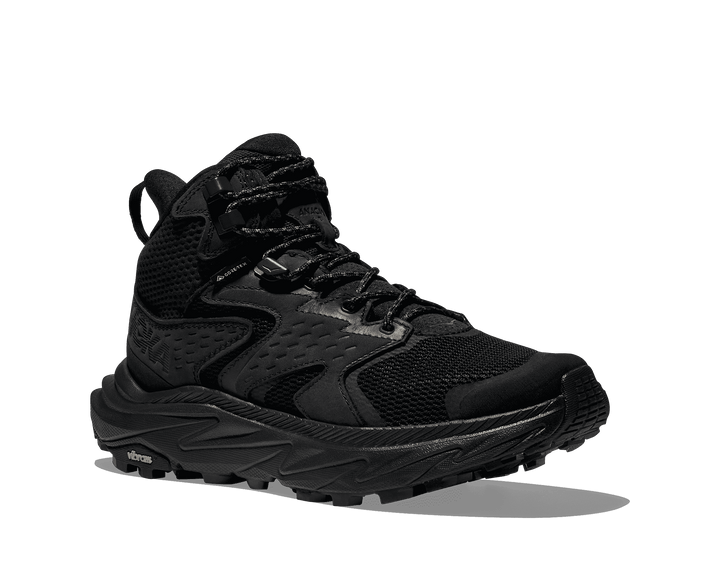 HOKA Women's Anacapa 2 Mid GTX - BLACK / BLACK (Wide)