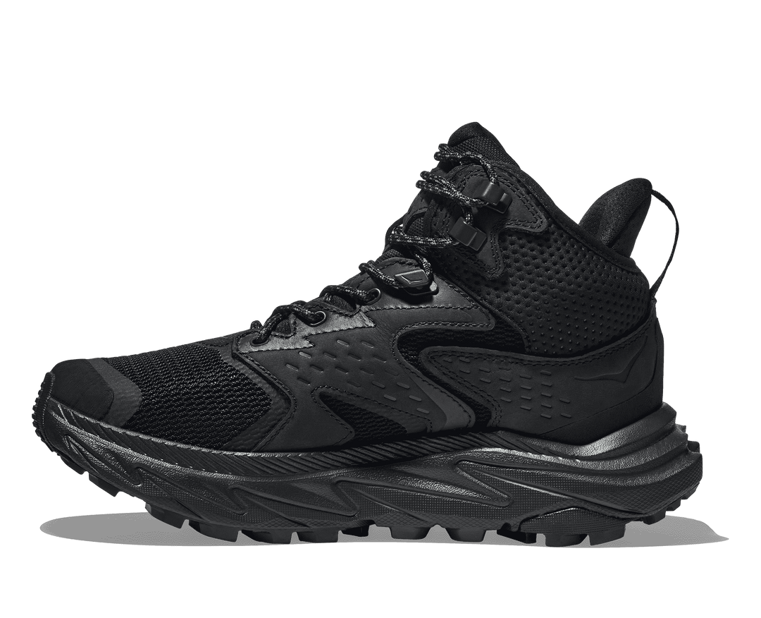 HOKA Women's Anacapa 2 Mid GTX - BLACK / BLACK (Wide)