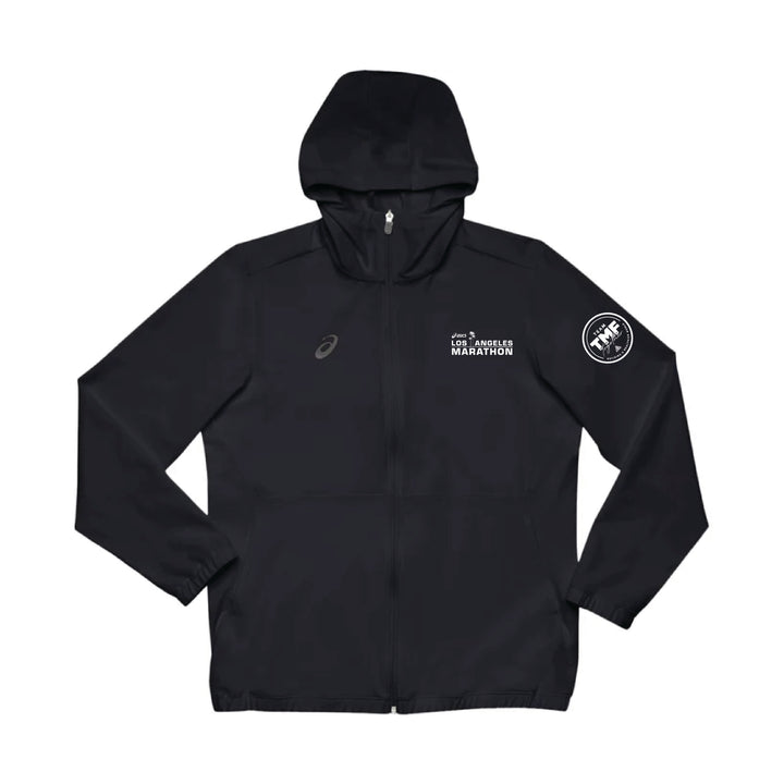 Team TMF / ASICS LA Marathon - ASICS Men's Track Woven FZ Jacket (Black) (2031A759.90) (LA26-08, TMF-06)