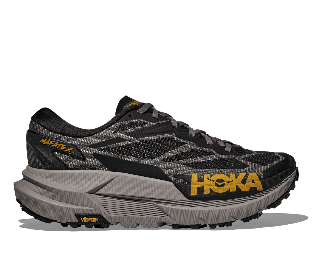HOKA Men's Mafate X - BLACK / CEMENT