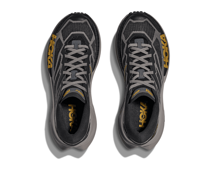 HOKA Men's Mafate X - BLACK / CEMENT