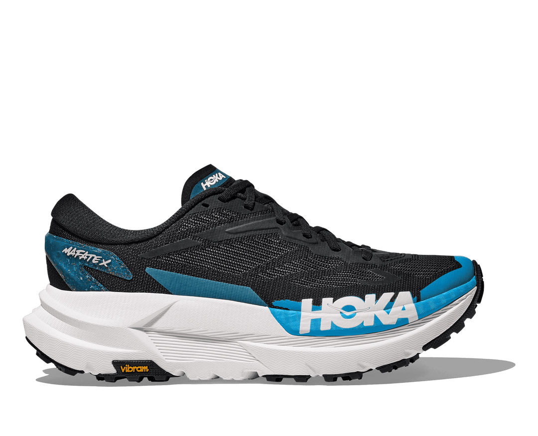 HOKA Men's Mafate X - BLACK / SKYWARD BLUE