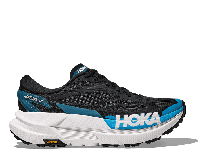 HOKA Men's Mafate X - BLACK / SKYWARD BLUE