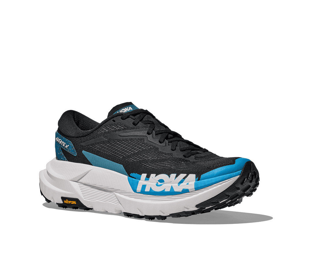 HOKA Men's Mafate X - BLACK / SKYWARD BLUE