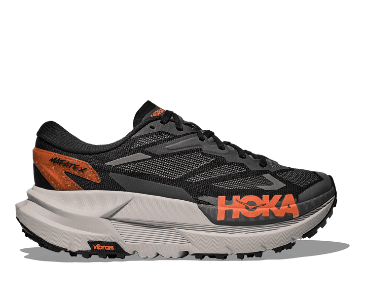 HOKA Women's Mafate X - BLACK / STUCCO