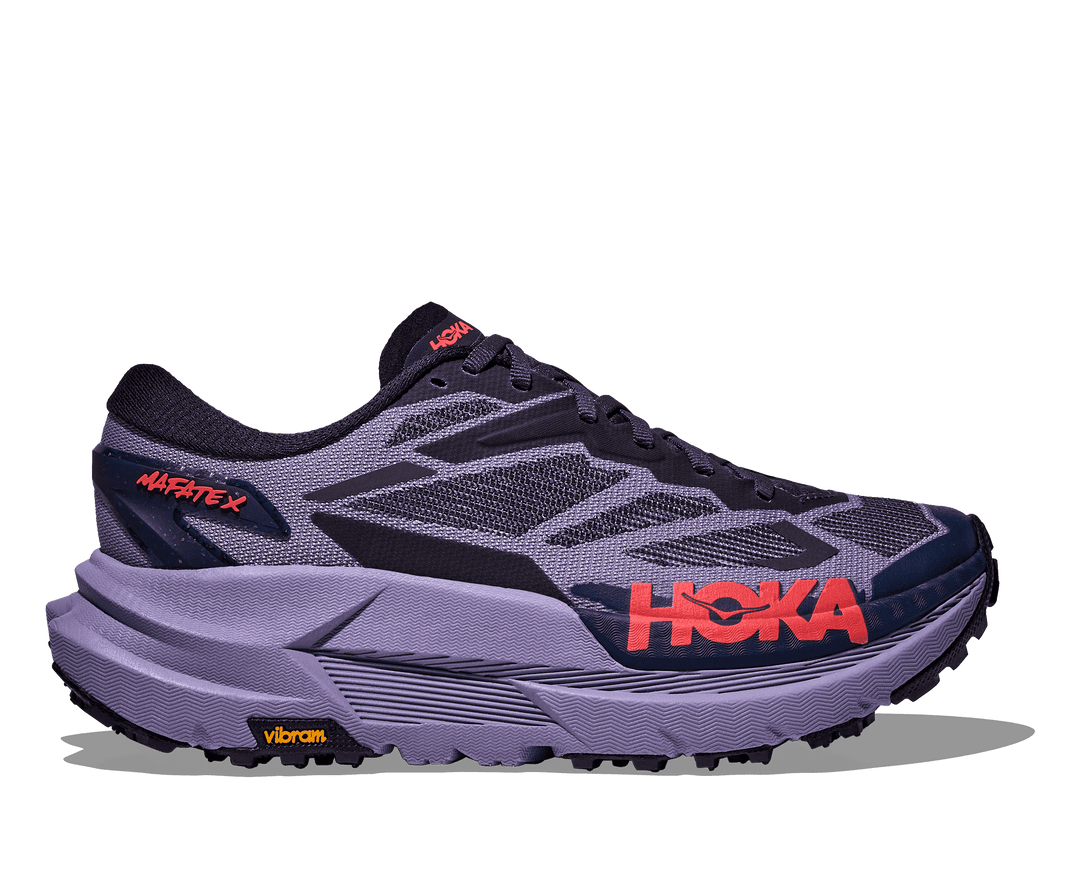 HOKA Women's Mafate X - BERRY JAM / SQUID INK