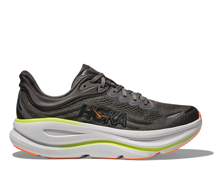 HOKA Men's Bondi 9 - ASPHALT GREY / GRAVEL