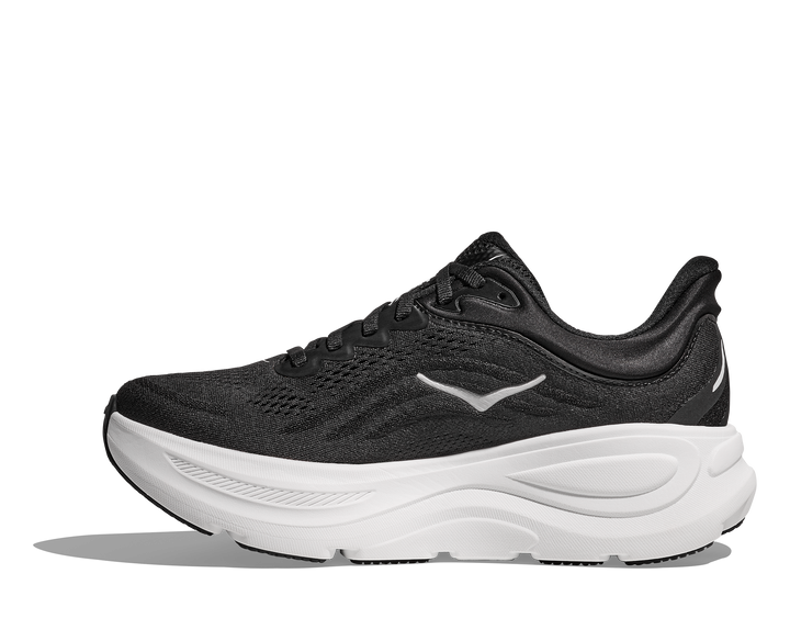 HOKA Men's Bondi 9 - BLACK / WHITE (Wide)