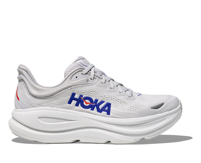 HOKA Bondi 9 para hombre - GRIS CÓSMICO / ULTRAMARINO