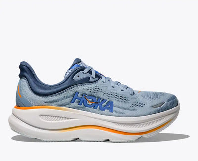 HOKA Men's Bondi 9 - DRIZZLE / DOWNPOUR (Extra Wide)