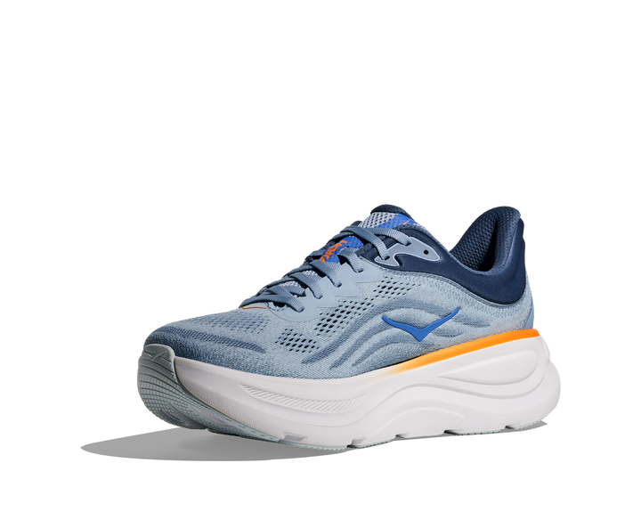 HOKA Men's Bondi 9 - DRIZZLE / DOWNPOUR (Wide)