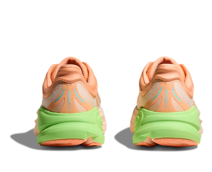 HOKA Men's Bondi 9 - FROST / PALE TANGERINE