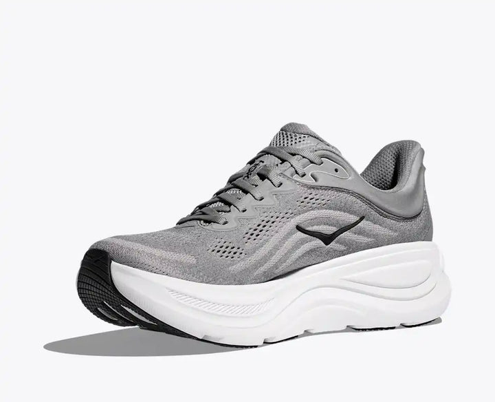 HOKA Men's Bondi 9 - GALACTIC GREY / STELLAR GREY (Extra Wide)