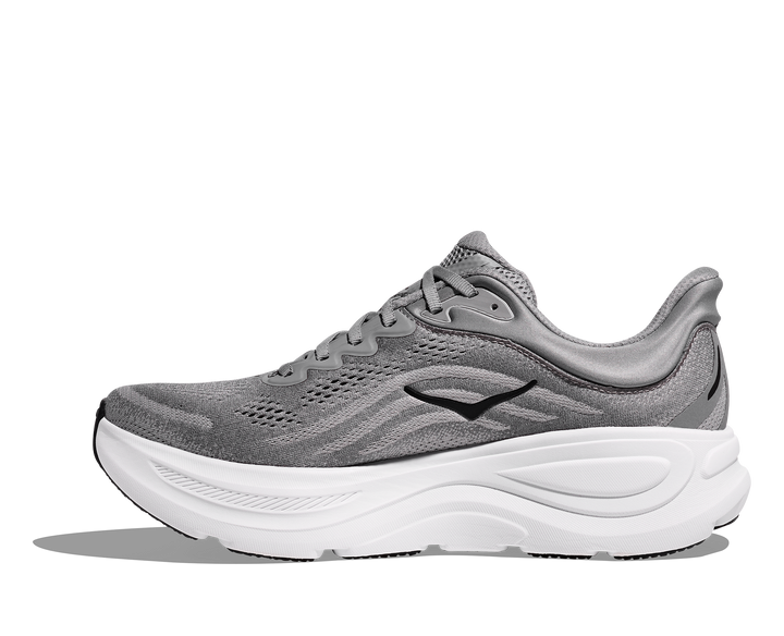HOKA Men's Bondi 9 - GALACTIC GREY / STELLAR GREY (Wide)