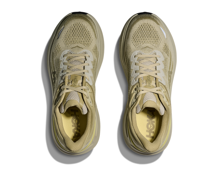HOKA Men's Bondi 9 - GRASSLAND / OYSTER MUSHROOM