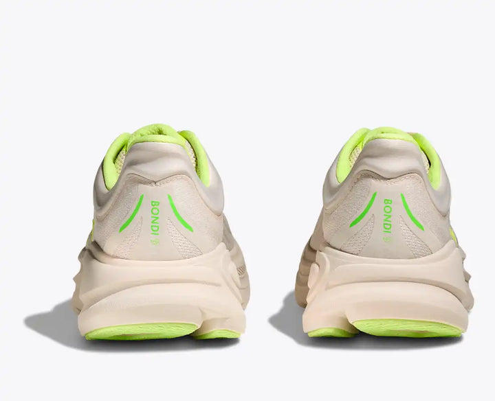 HOKA Bondi 9 para hombre - GROUT / NEON YUZU
