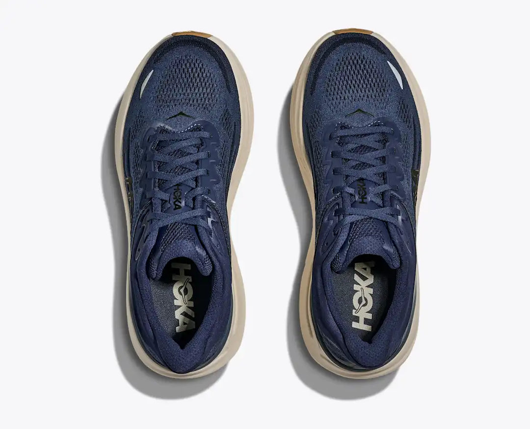 HOKA Men's Bondi 9 - MIDNIGHT BLUE / VARSITY NAVY (Wide)