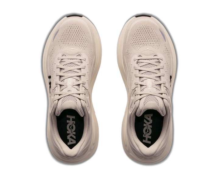 HOKA Men's Bondi 9 - RIVER ROCK GREY / ALABASTER