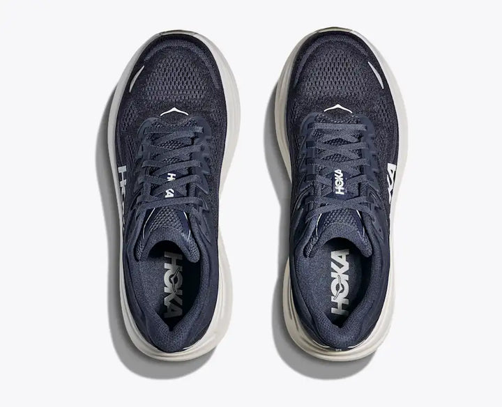 HOKA Bondi 9 para hombre - VARSITY NAVY / WHITE (Extra ancho)