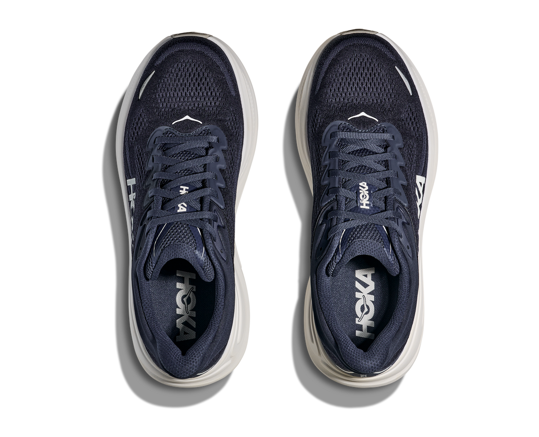 HOKA Men's Bondi 9 - VARSITY NAVY / WHITE