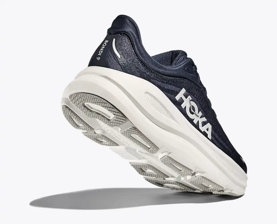 HOKA Bondi 9 para hombre - VARSITY NAVY / WHITE (Extra ancho)