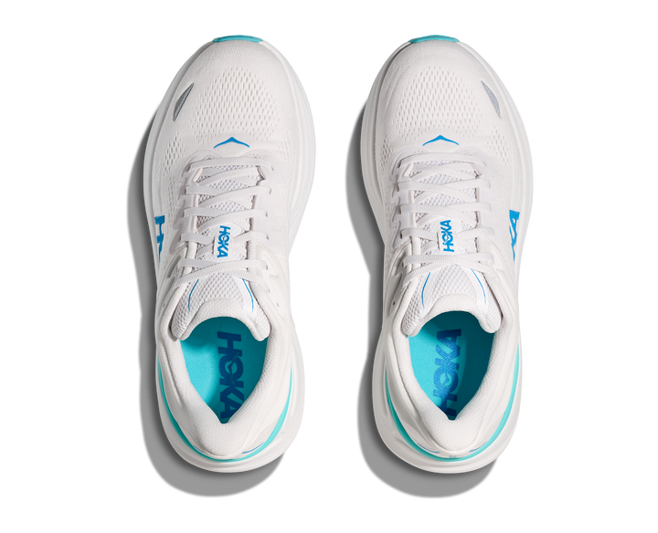 HOKA Men's Bondi 9 - WHITE / HOKA BLUE