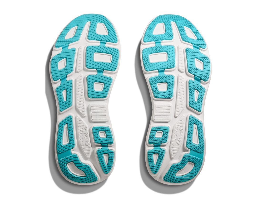 HOKA Men's Bondi 9 - WHITE / HOKA BLUE