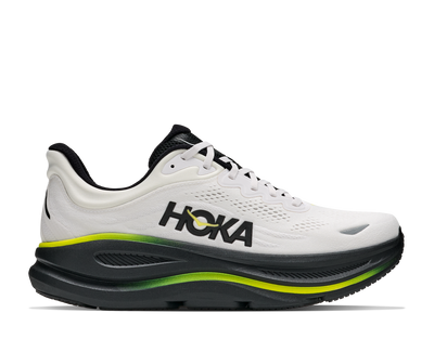 HOKA Men's Bondi 9 - WHITE / CITRUS